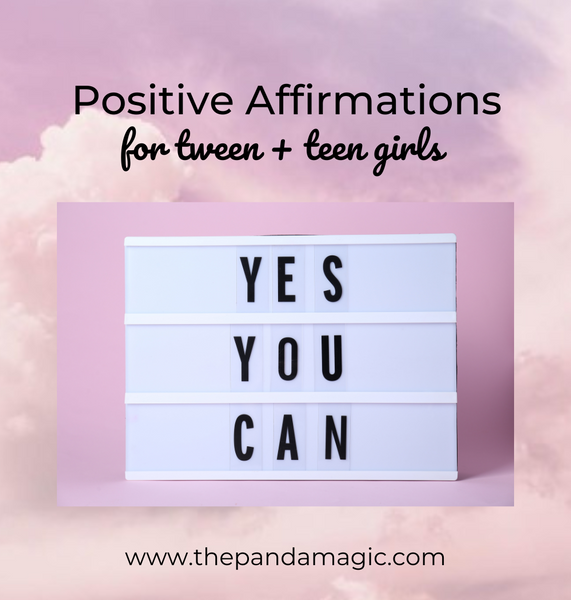 Positive Affirmations for Tweens + Teens 🫶🏼