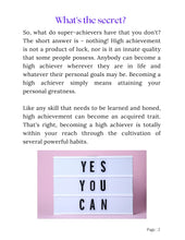 Load image into Gallery viewer, 10 Daily Habits of High Achievers ebook 🦋 tween and teen edition!  (instant download) - The Panda Magic
