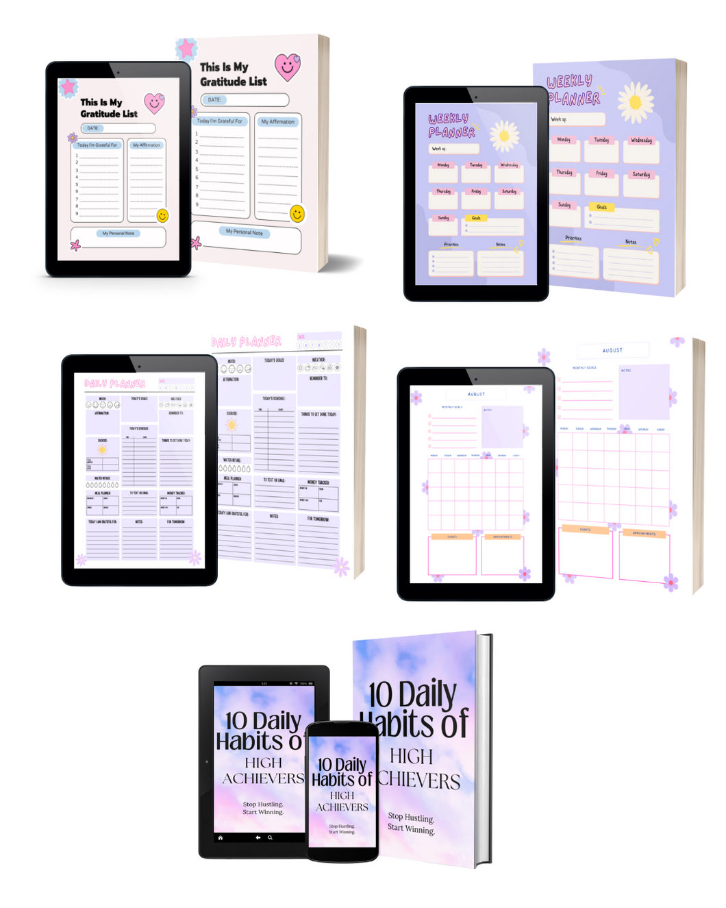Ultimate Digital Planner Bundle Set 💕 instant download