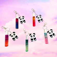 Load image into Gallery viewer, Panda Perfume Roller Keychain 🐼 Phthalate Free!
